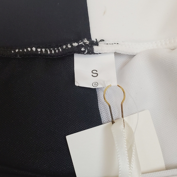 Miss Circle Black & White Bikini Bottom - Picture 5 of 7